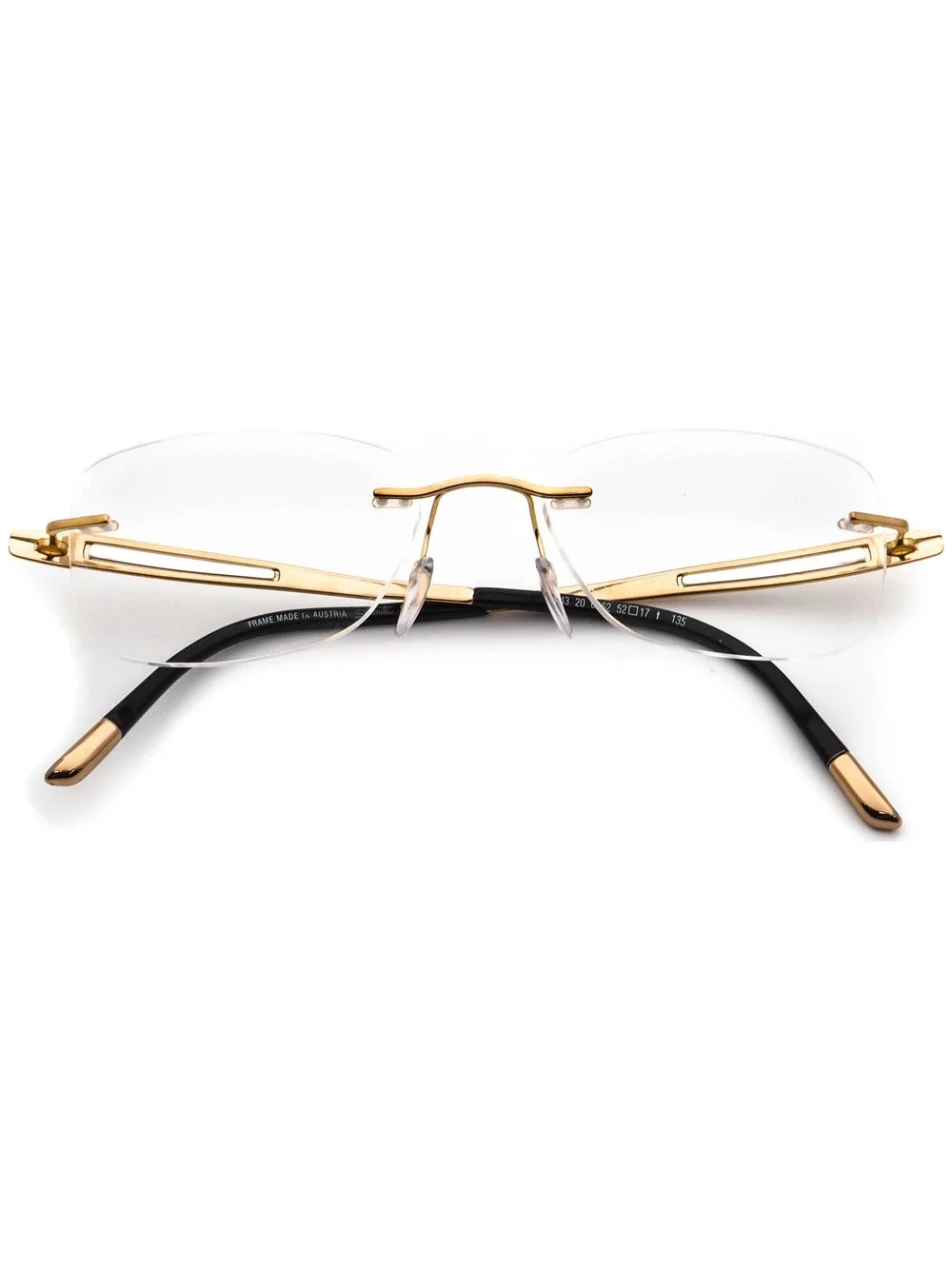 Silhouette 4443 20 6062 23k Gold Plated Eyewear